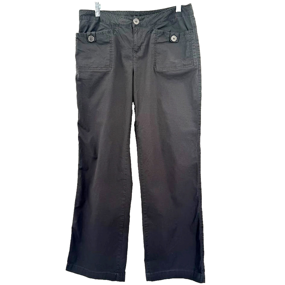 Lucy Gray Cargo Pants Women 33 Ripstop Wide Leg Utility Casual Outdoor